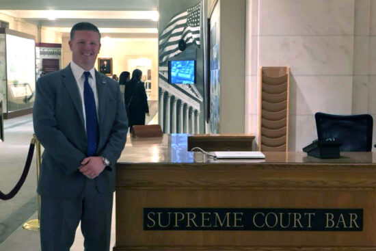 Joseph F. Agnelli, III, was admitted to the Bar of the Supreme Court on March 2, 2020